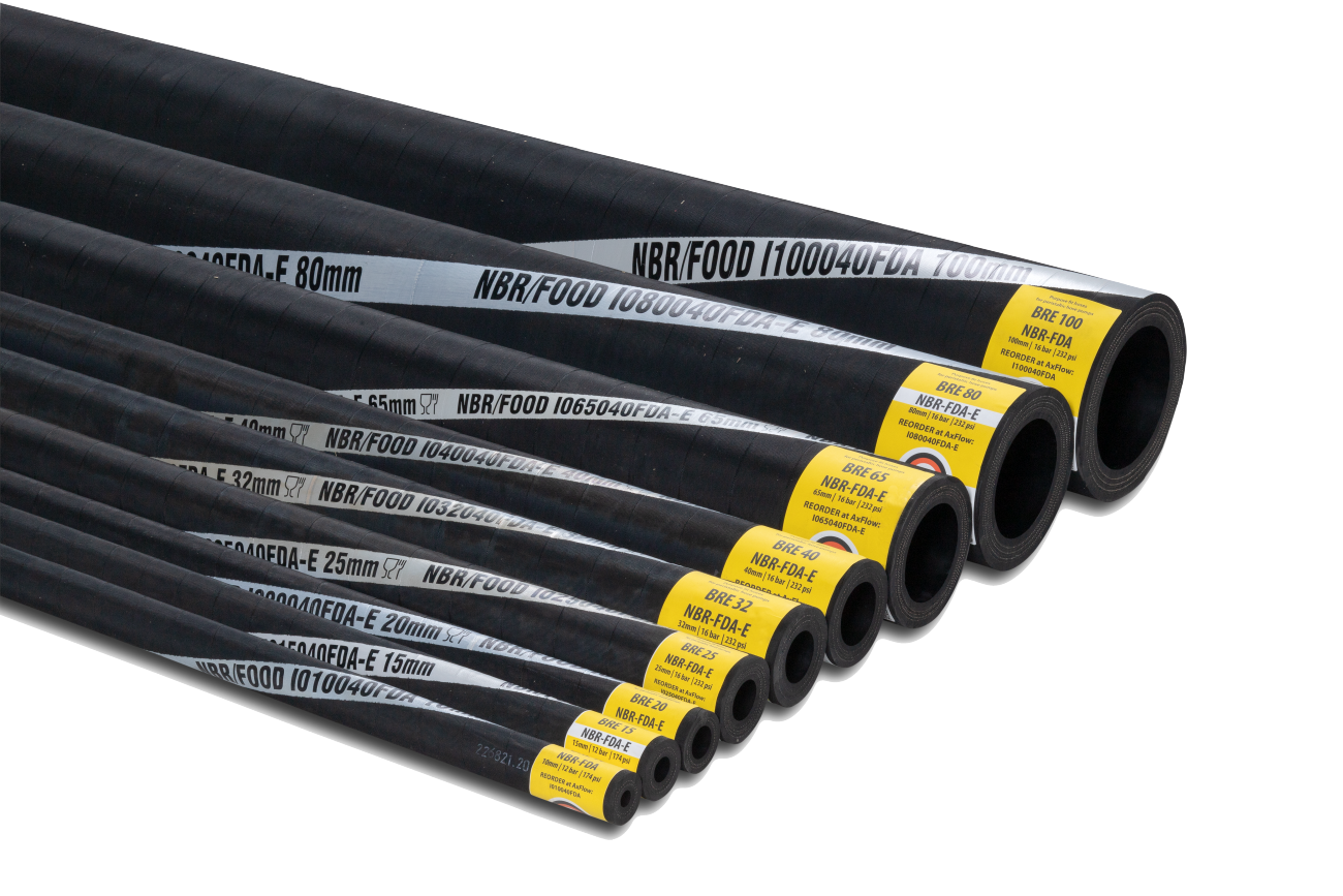 food grade hose bundle for peristaltic pumps