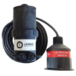 Batteridrevet datalogger med trådløs kommunikasjon og ekstern nivå sensor Ijinus LOG10V3