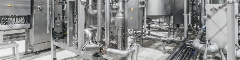 Nerezov&aacute; procesn&iacute; technologie s potrub&iacute;m, čerpadly a n&aacute;držemi pro hygienick&eacute; a průmyslov&eacute; v&yacute;robn&iacute; provozy