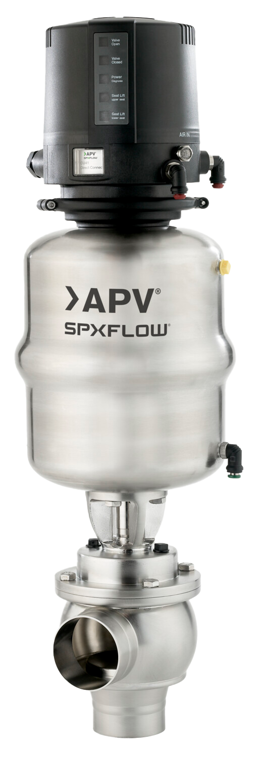 Aseptic single seat valves designed for aseptic applications in, beverage, dairy, pharmaceutical and chemical industries.