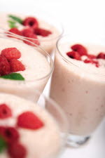 Yoghurt, vla, melk pompen voor zuivelindustrie. 