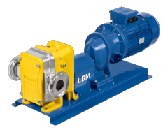 Boyserove rotirajuće klipne pumpe serije LB-M dostupne su u dve varijante: LB-M 100 i LB-M 125. Boyser pumpe s rotirajućim krilima: Serija LB-M