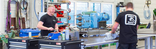 Werkstatt von AxFlow Service Süd in Memmingen