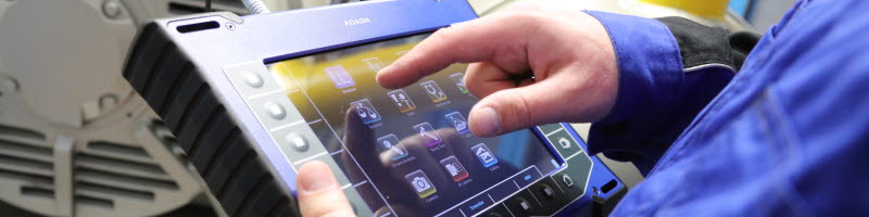 Kontrola a nastaven&iacute; procesn&iacute;ho zař&iacute;zen&iacute; pomoc&iacute; průmyslov&eacute;ho tabletu před dod&aacute;n&iacute;m a uveden&iacute;m technologie do provozu