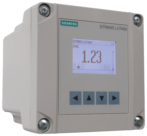 Ultralyd nivåmåling, pumpestyring, mengdemåling i åpne renner. Siemens Sitrans LUT 400