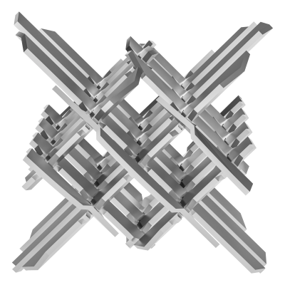 Mischelement mit spezieller Geometrie f&uuml;r hochviskose Fl&uuml;ssigkeiten