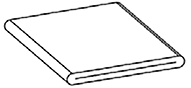Schematische Darstellung eines gequetschten Schlauchs - mit zu hohem Druck