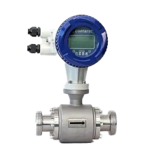 Caudalímetro eletromagnético em aço inoxidável Contatec