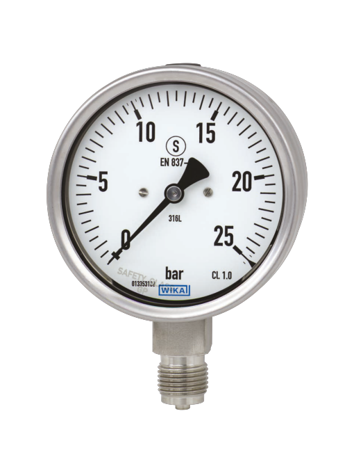 Manometer tilpasset prosessindustrien WIKA manometer type 23x.50