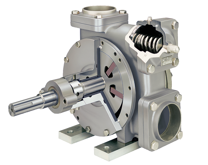 Stainless steel vane pumps for corrosive fluids flows up to 60 m3/hr and pressures of 7 bar Blackmer SNP
