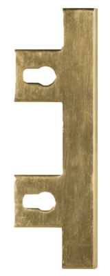 Schaber f&uuml;r einen Schabew&auml;rmetauscher mit Aussparungen an den Aufh&auml;ngungspunkten