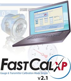 Kalibreringssoftware for manometre og transmittere Crystal Engineering FastCalXP