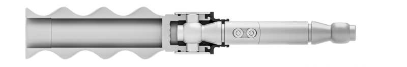 Querschnitt eines Bolzengelenks einer Exzenterschneckenpumpe