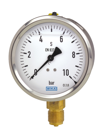 Væskefylt manometer WIKA manometer type 213.53