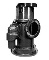 Bomba de três parafusos Houttuin - Gama Auto-ferrante de configuração vertical para líquidos lubrificantes