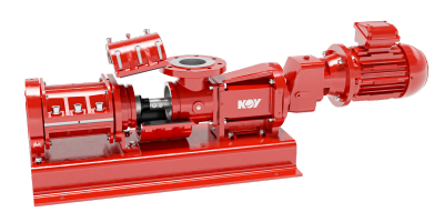 Wartungszug&auml;nge einer Exzenterschneckenpumpe 