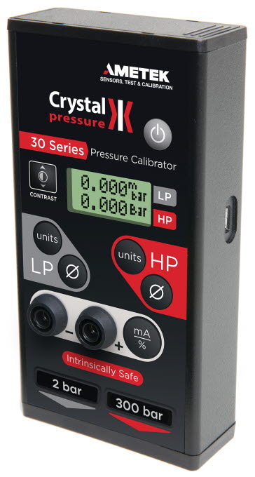 Trykk kalibrator Crystal Engineering 30 series
