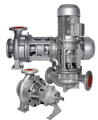 Bomba centrifuga para produtos a altas temperaturas. Bomba centrifuga Allweiler Allheat