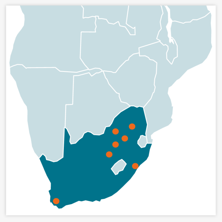 AxFlow Offices in African continent