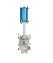 DEZURIK BI-DIRECTIONAL CAST STAINLESS STEEL KNIFE GATE VALVES (KGC-BD)