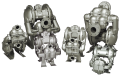 Серията мембранни помпи за тежки приложения със сферичен клапан HDB (Heavy Duty Ball) от Sandpiper са подходящи за ниско- и високо вискозни флуиди, съдържащи малки твърди частици. Помпи за тежки приложения Sandpiper HDB
