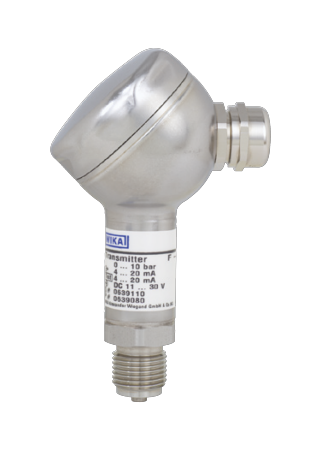 Trykktransmittere med ekstra robust innkapsling WIKA type F-20 med felthus