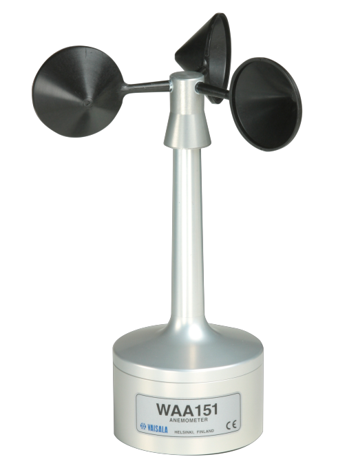 Benyttes av Meteorologisk Institutt Vaisala sensor for vindhastighet type WAA151