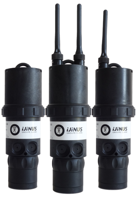 H2S Sensor med trådløs kommunikasjon og datalogging Ijinus LOGAZ-H2S