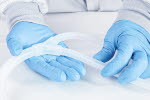 Single-Use Tubing-Assembly mit Overmolding-Verteiler